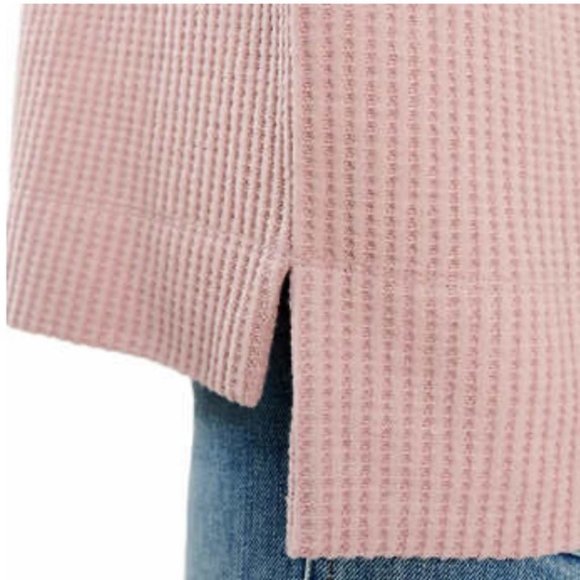 Splendid Light Blush Thermal Waffle Top Medium NWT - Picture 8 of 8